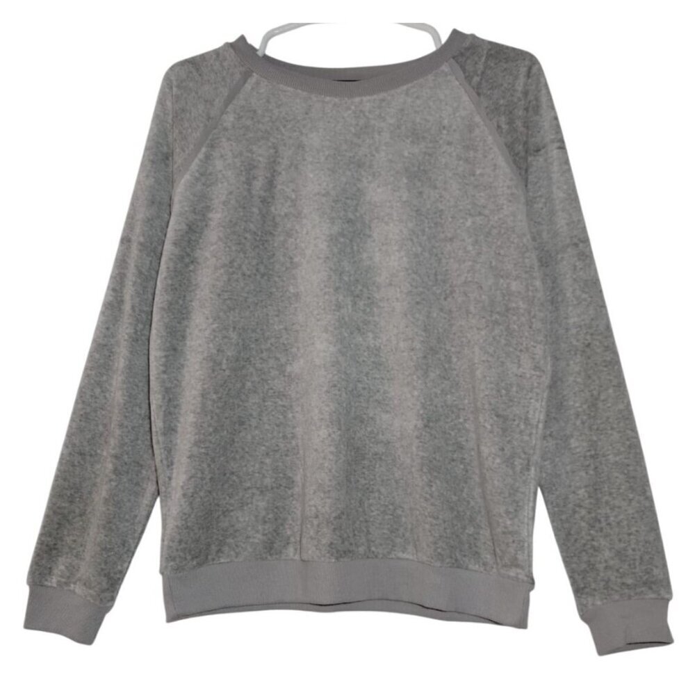 Knox Rose Grey Crew Neck Sweatshirt S Cotton & Polyester Blend, for women. NWT